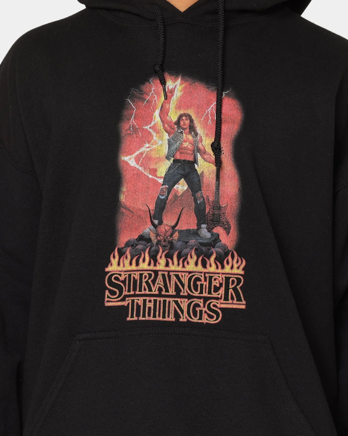 Goat Crew X Stranger Things Metal Hoodie Black Event