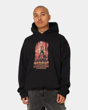 Engineer Performance Wear Goat Crew X Stranger Things Metal Hoodie Black