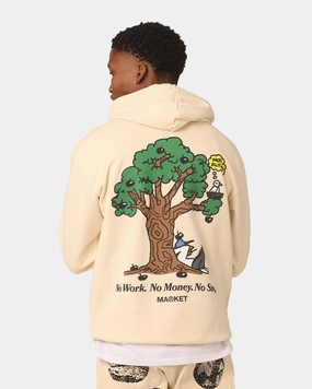 Market Just Do Nothing Hoodie Ecru runway show Compact Packability