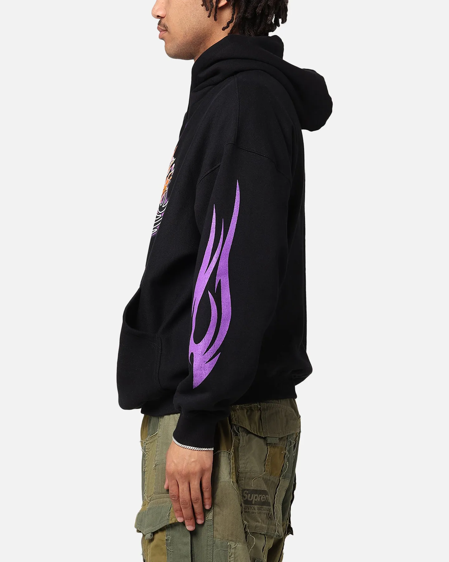 multiple pockets Loiter Rip N Dip Hoodie Black
