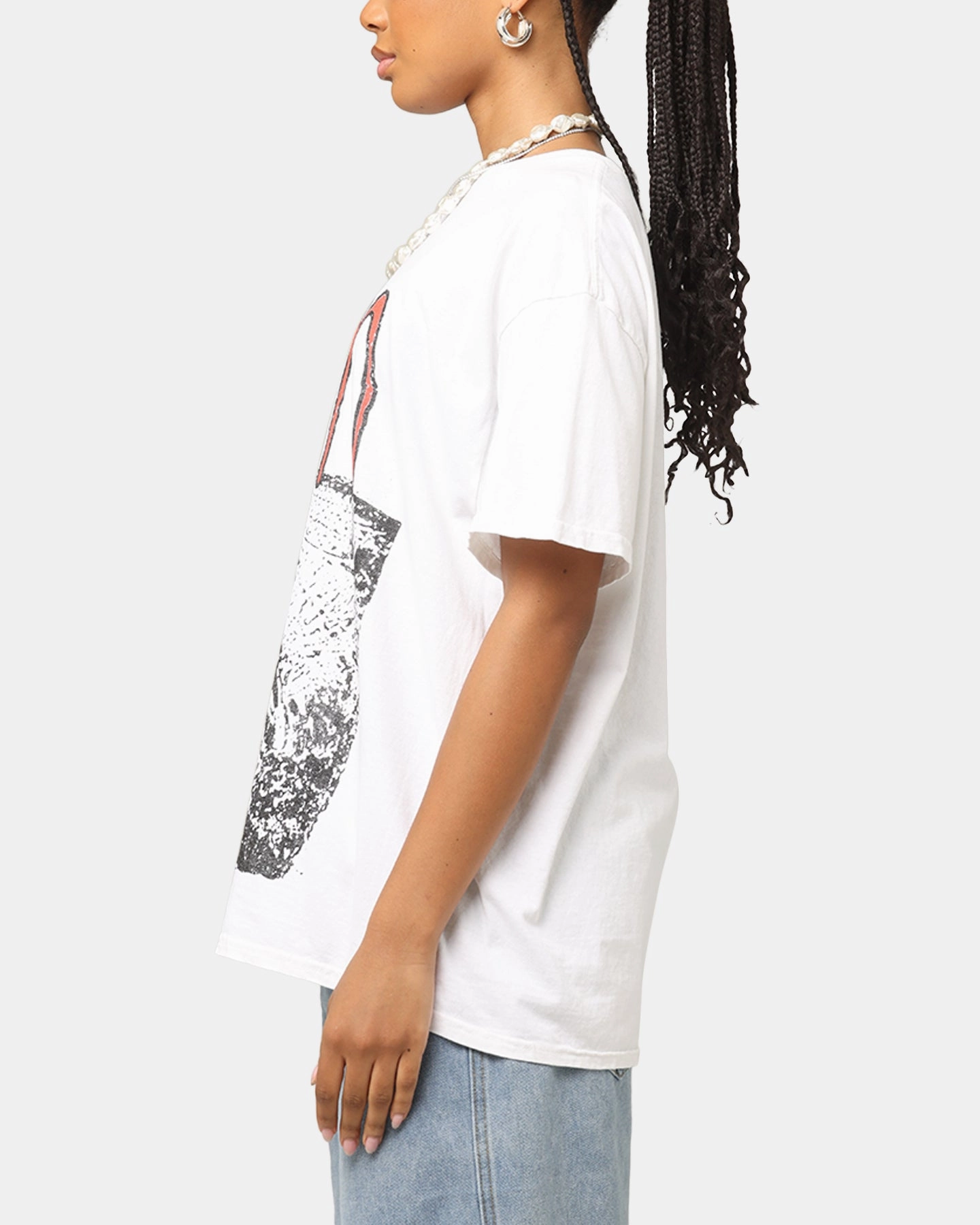 Korn Debut Xerox T-Shirt White Vintage Relaxed Smart