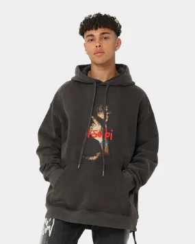 Ksubi X Juice Wrld 999 Wrld Biggie Hoodie Faded Black hunters