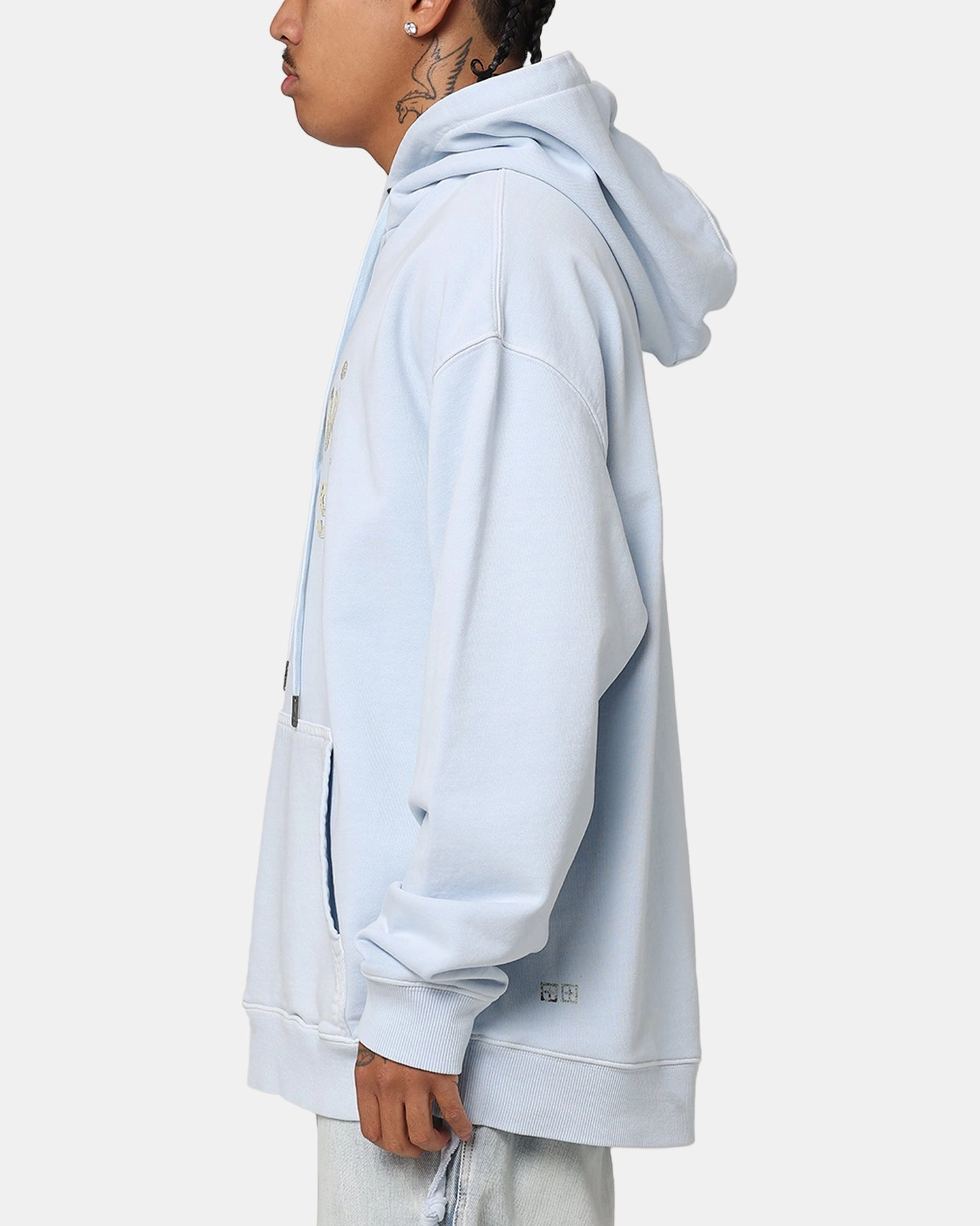 Ksubi Clubhouse Kash Shallows Hoodie Blue Resilience