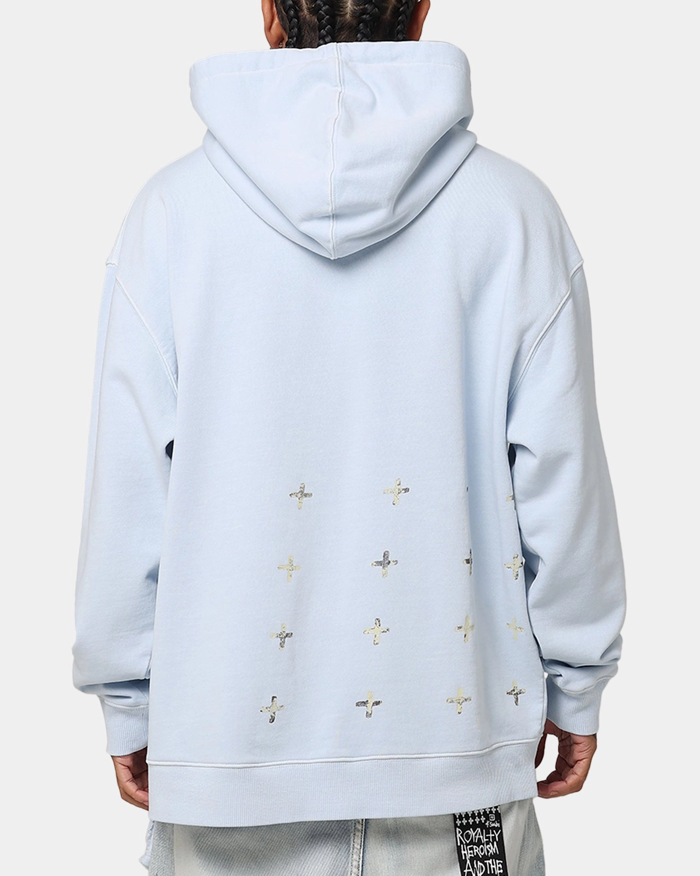 Ksubi Clubhouse Kash Shallows Hoodie Blue TapedSeams
