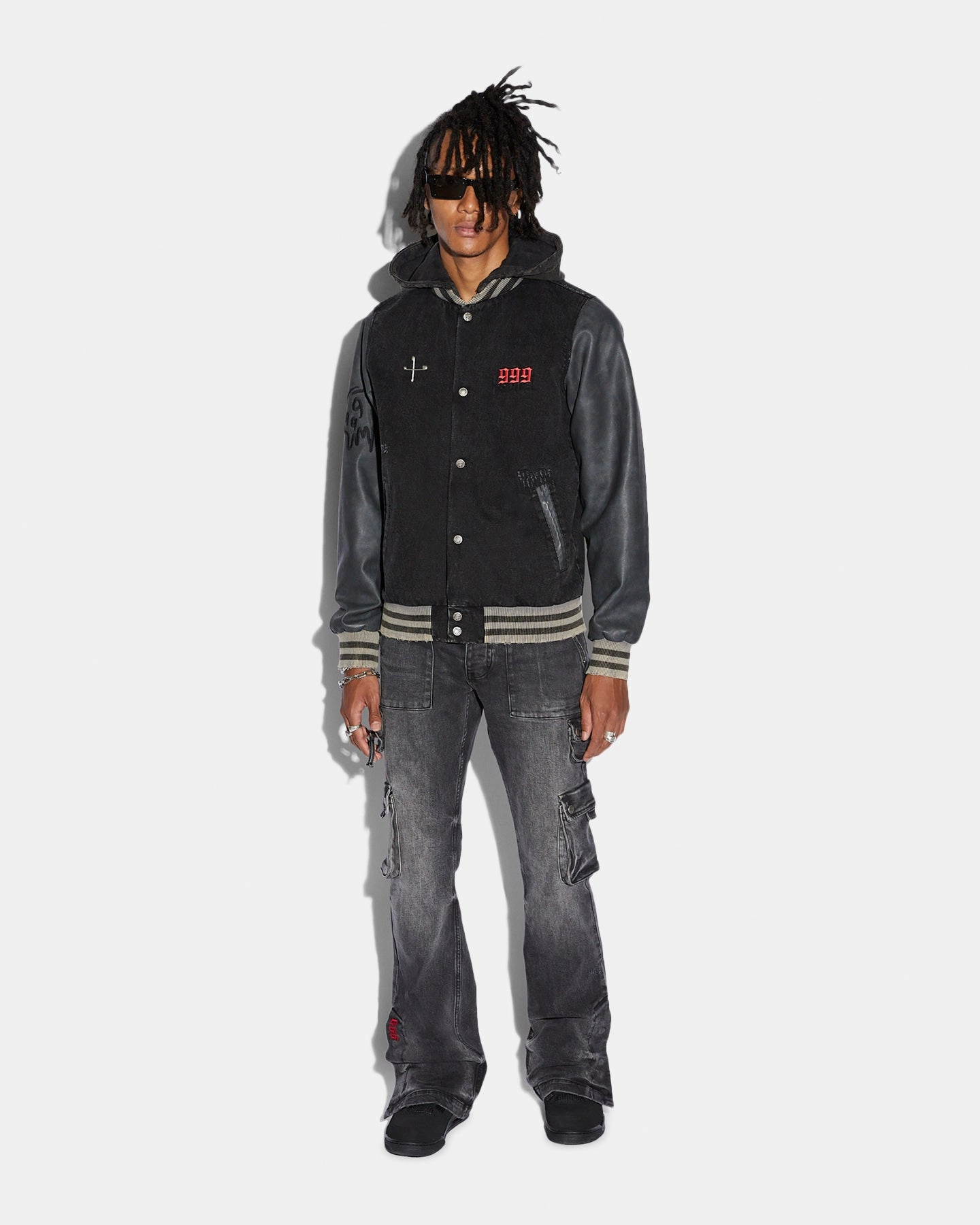 LowProfile Seam Design Appreciate Ksubi X Juice Wrld 999 Kollage Jacket Black