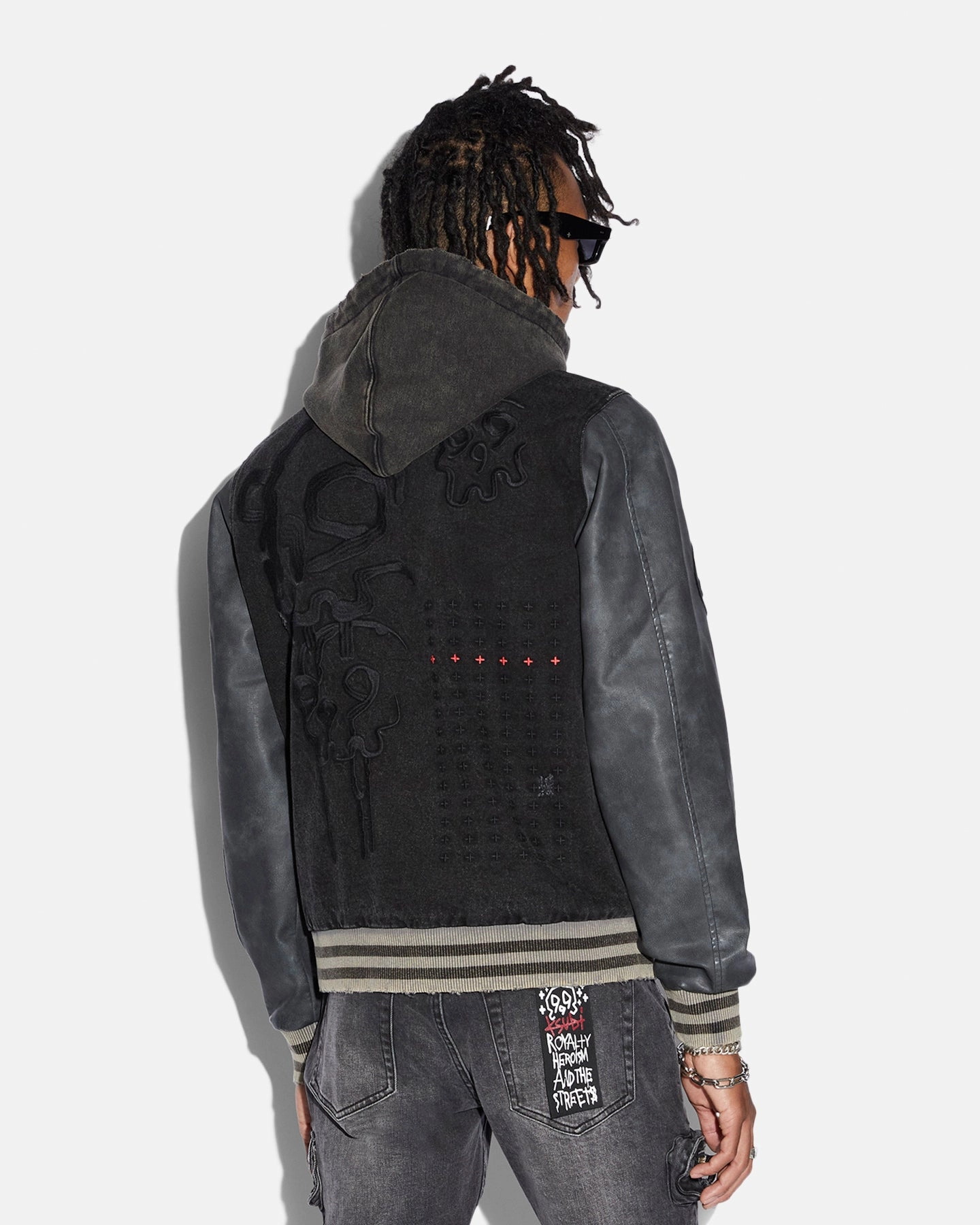 Ksubi X Juice Wrld 999 Kollage Jacket Black Occasion