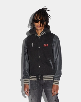 Ksubi X Juice Wrld 999 Kollage Jacket Black Fashionable
