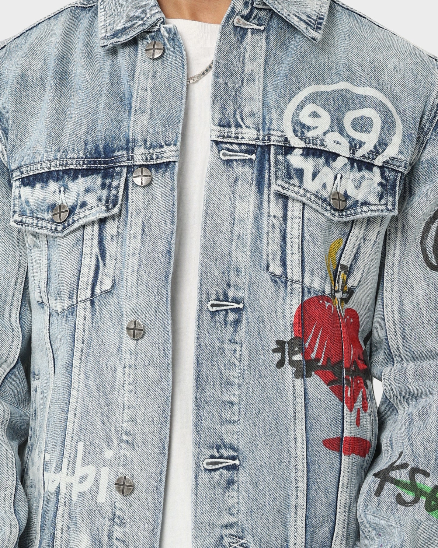 Ksubi X Juice Wrld Classic Jacket Juice Trip Shield