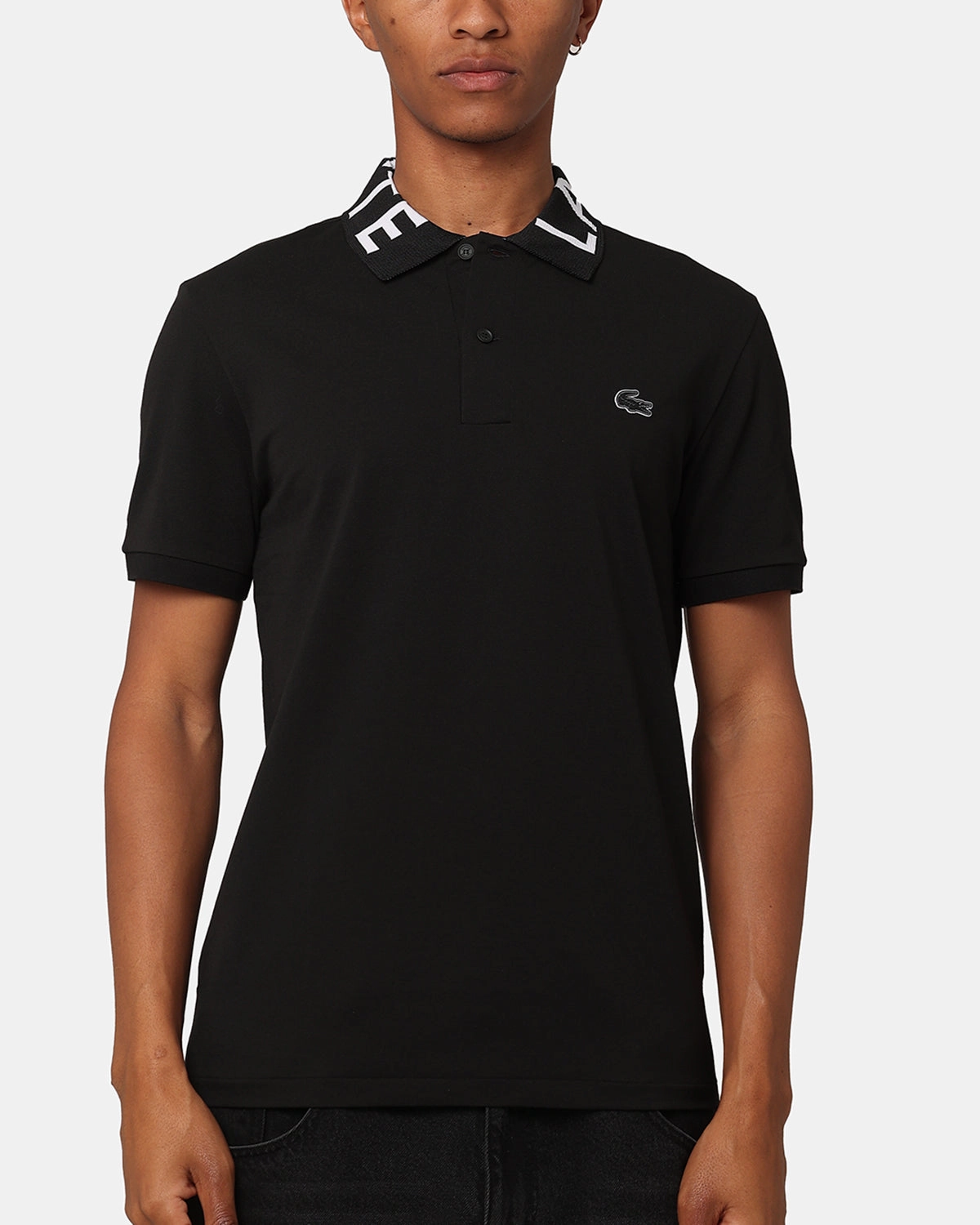 Weekend Escape Performance Polo Lacoste Active Slim Fit Polo T-Shirt Black