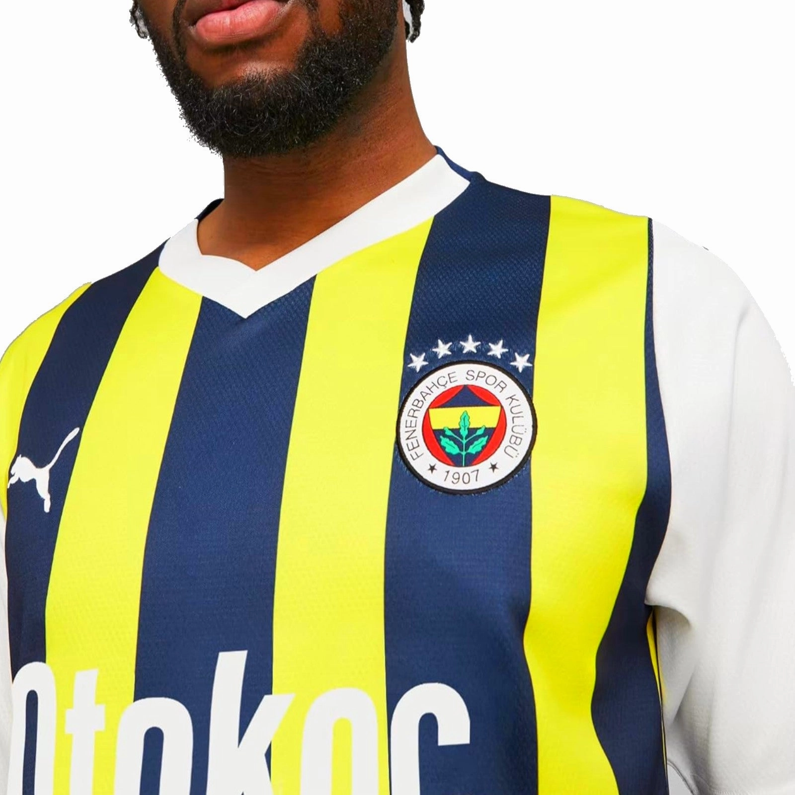 Fenerbahce S.K. Home soccer jersey 2023/24 - Puma Breathable wear
