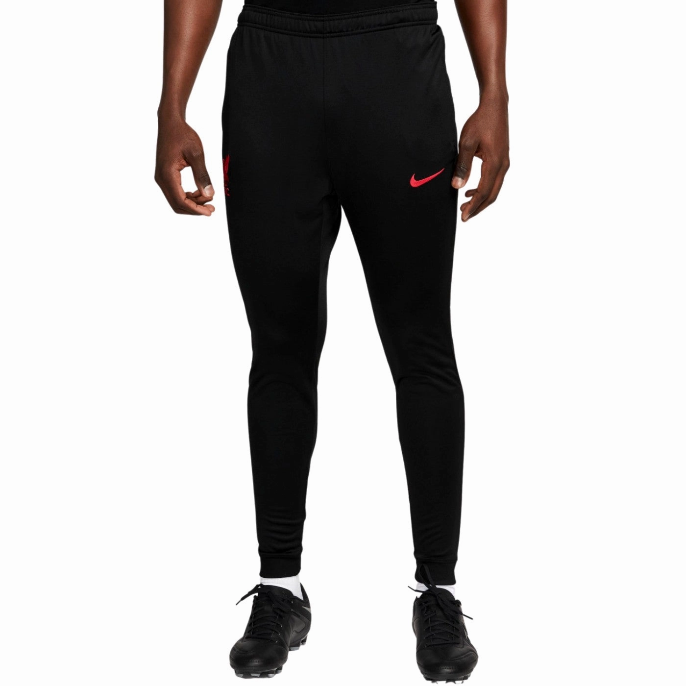 Promotion Liverpool FC black hooded presentation soccer tracksuit 2022/23 - Nike