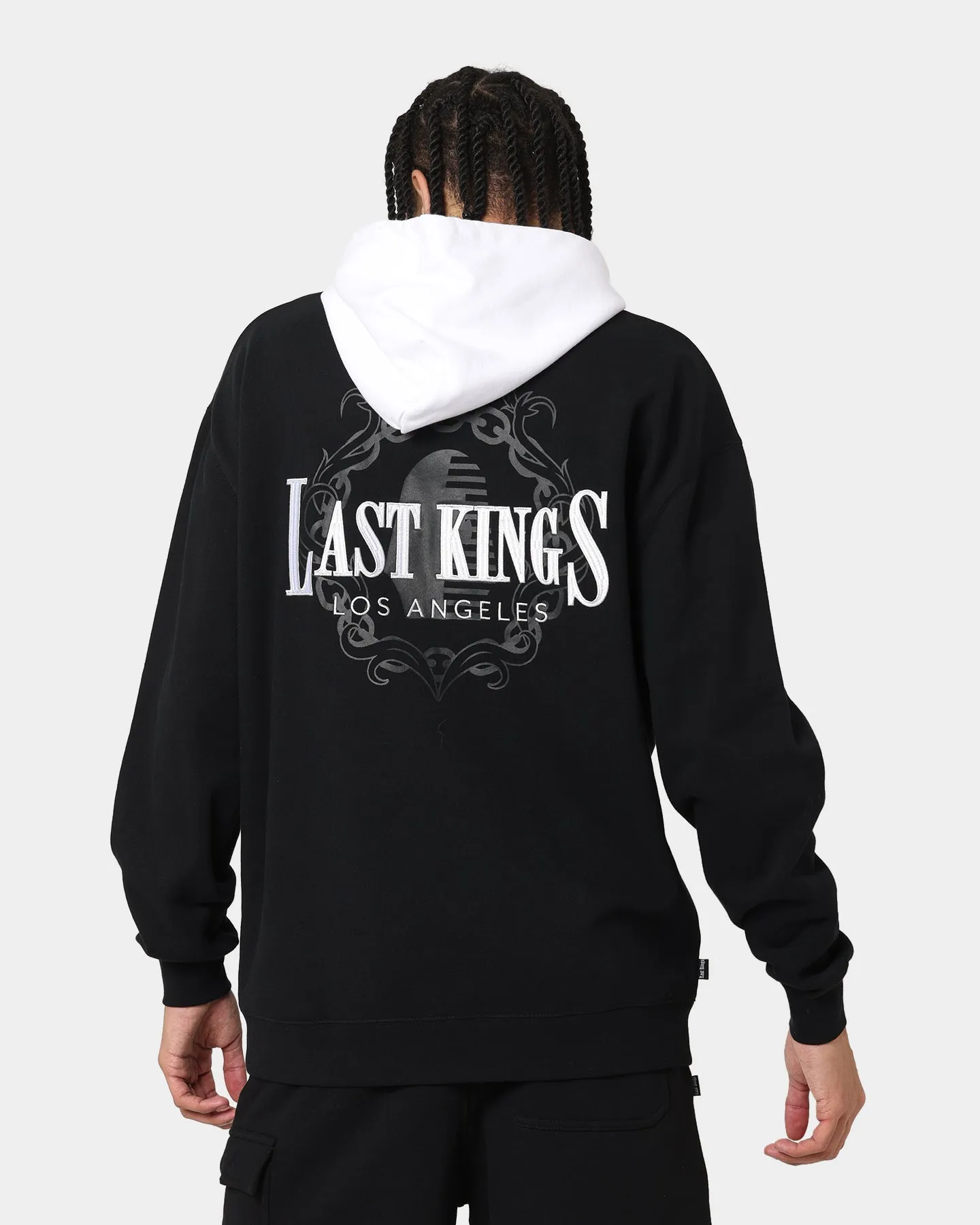 Odor Resistant Last Kings Divergence Hoodie Black/White