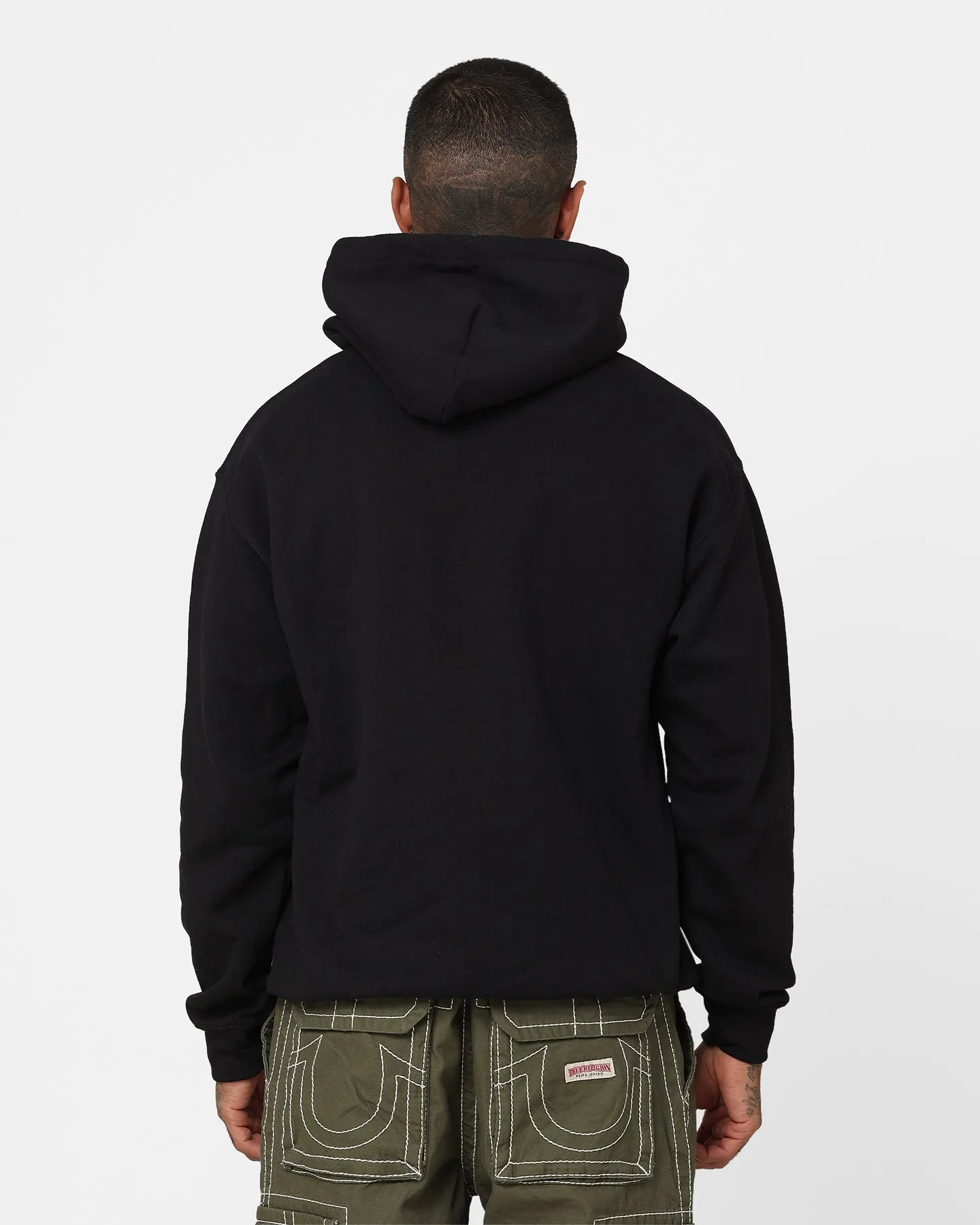 Versatile Design Record Last Kings Fiery Skull Hoodie Black