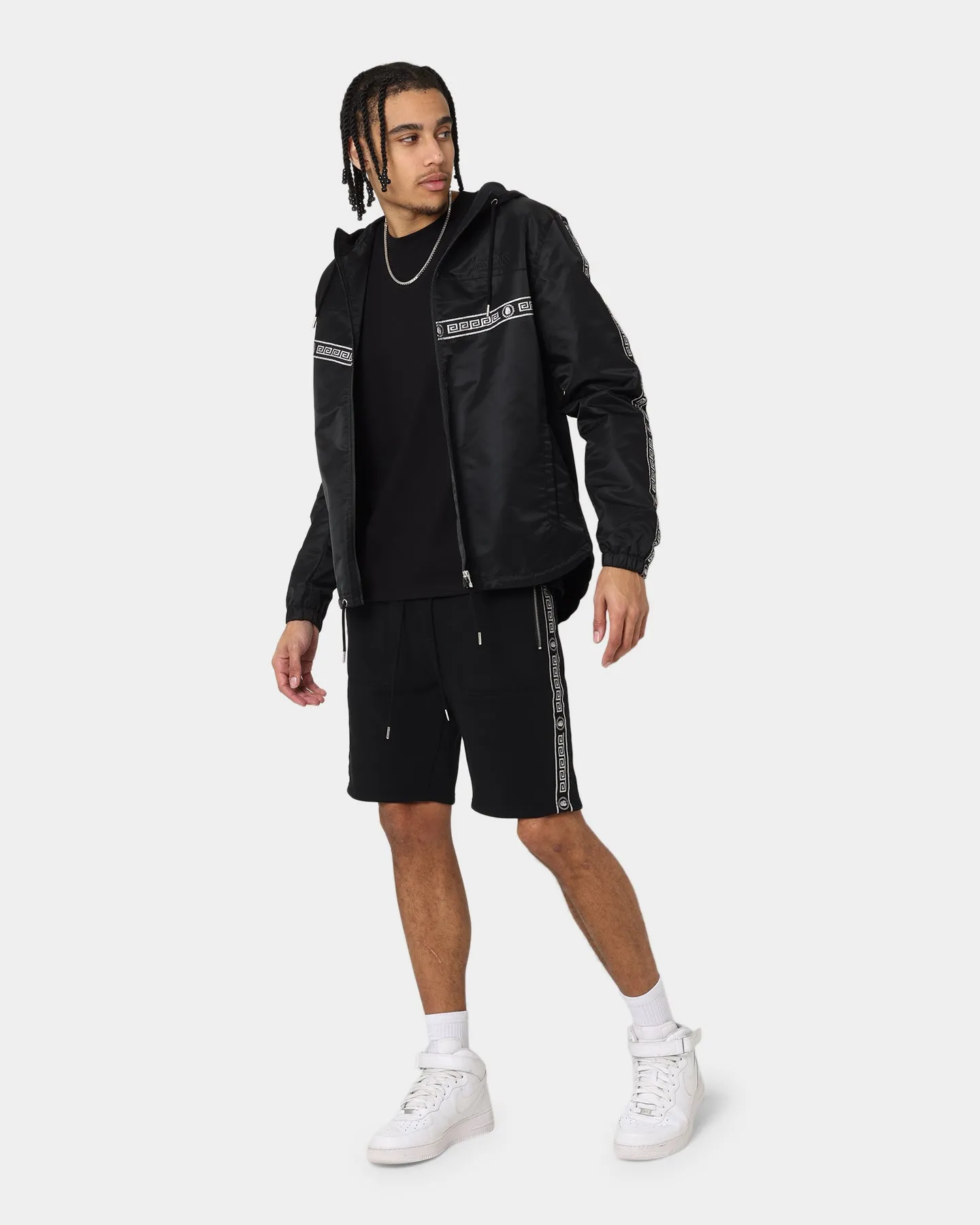 Last Kings Tut Taped Anorak Black sunset Warm Weather Wear