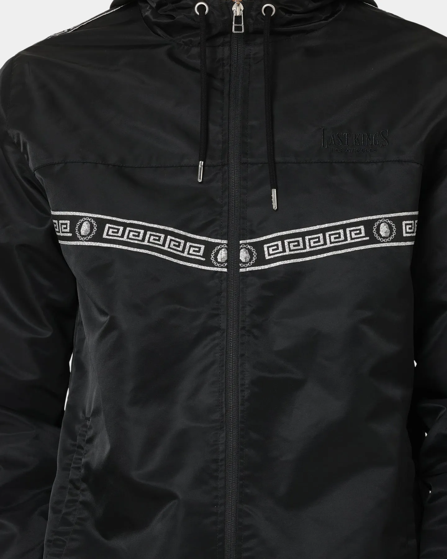 Eco-Friendly Fabric Last Kings Tut Taped Anorak Black