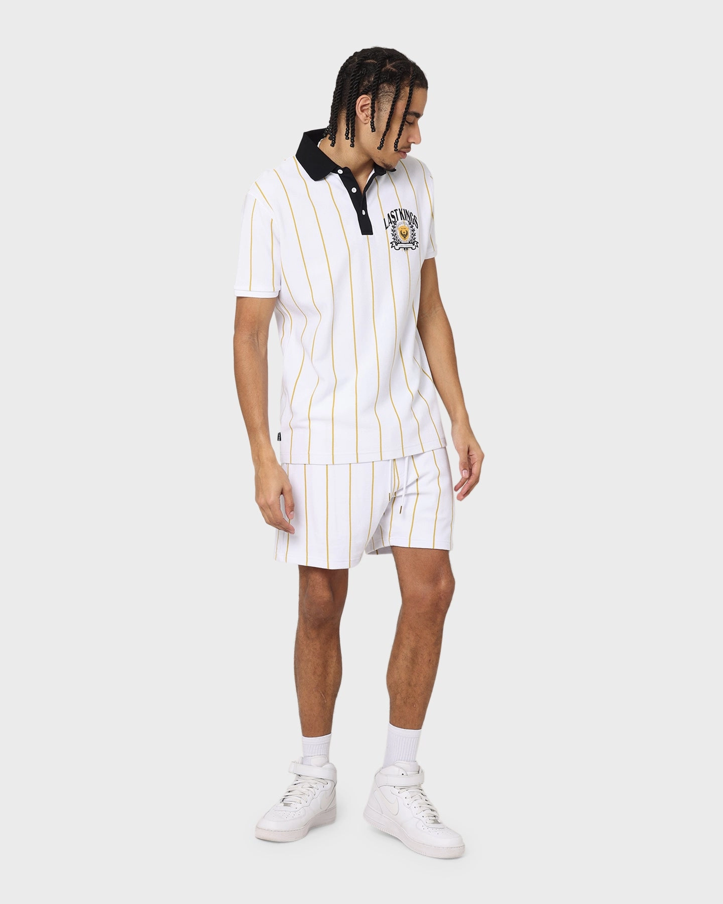 poolside fashion Last Kings Cairo Walk Shorts White