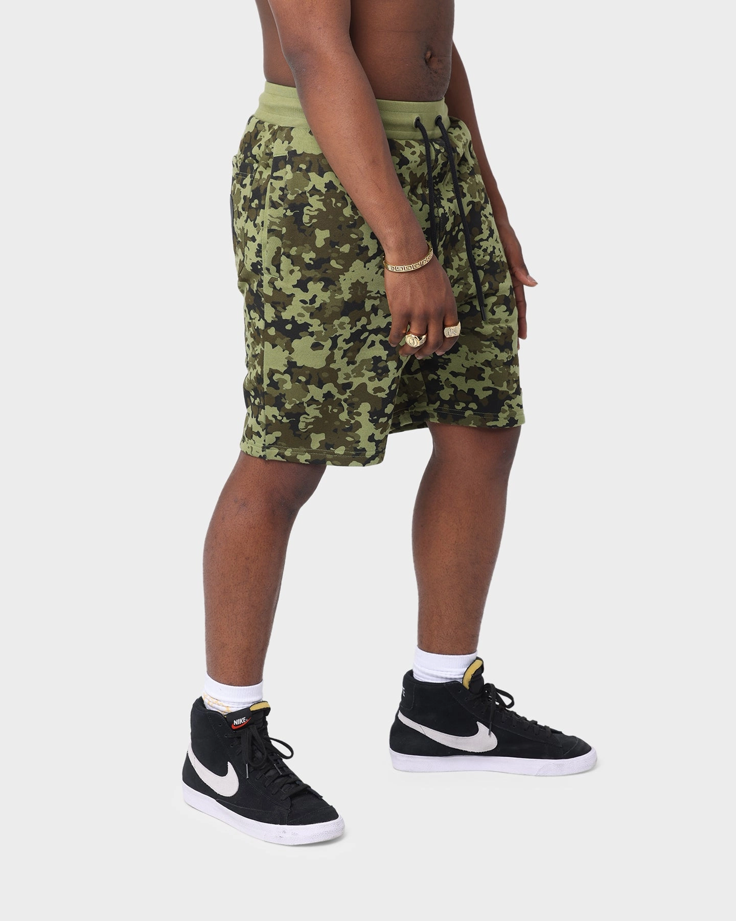 Camping Gear Last Kings Pharaoh Camo Sweat Shorts Camo
