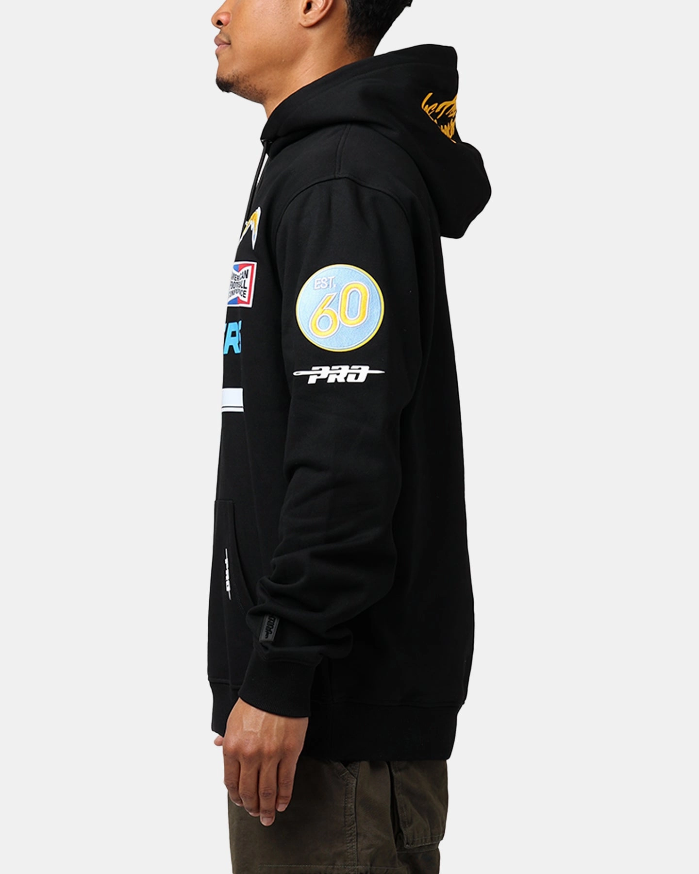 Infrastructure Resilience Pro Standard Los Angeles Chargers Fast Lane Hoodie Black