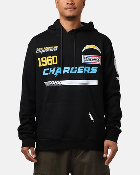 Pro Standard Los Angeles Chargers Fast Lane Hoodie Black Denim