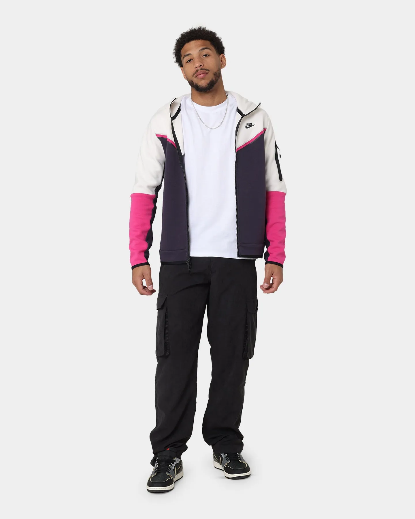 Jump Nike Nike Sportswear Tech Fleece Full Zip Hoodie Phantom/Cave