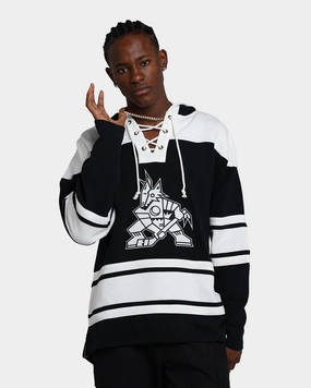 Notice Nightwear 47 Brand Arizona Coyotes Superior Lacer Hoodie Jet Black
