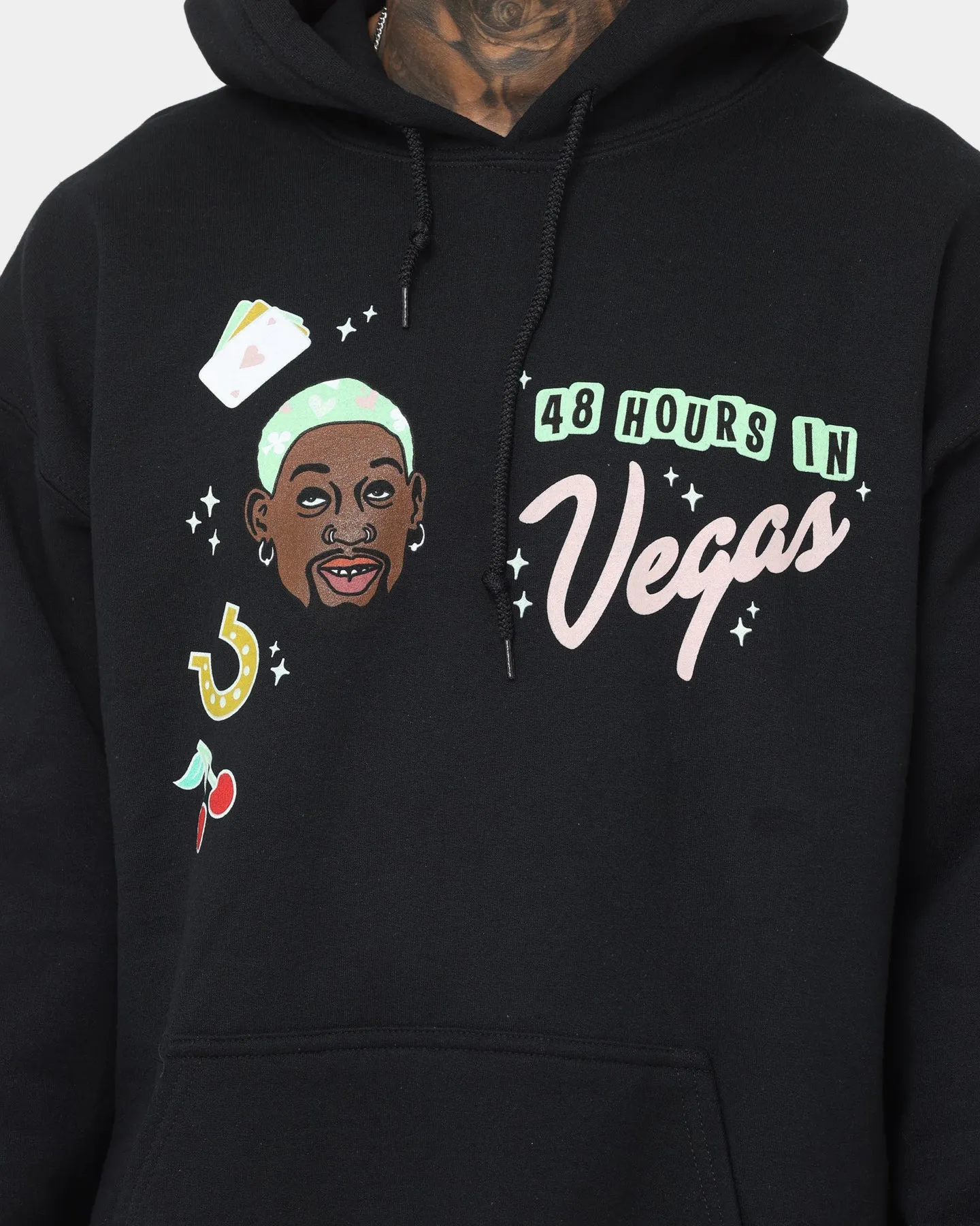 Rodman Brand 48 Hours In Vegas Hoodie Black concert