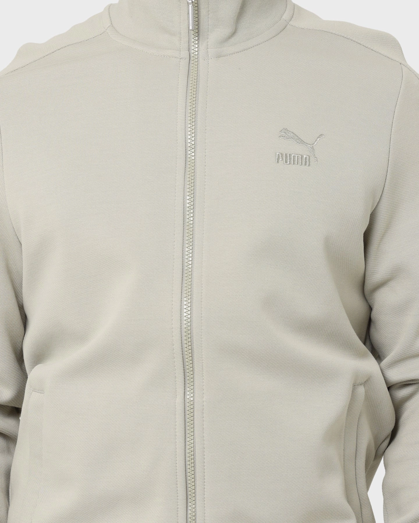 Puma T7 Track Jacket Pebble Grey music concert
