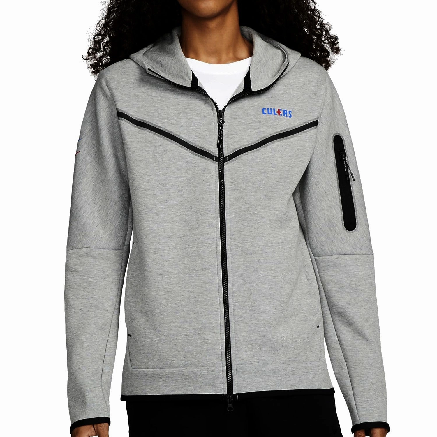 FC Barcelona grey "Culers" Tech Fleece presentation tracksuit 2022/23 - Nike digital Tennis Court