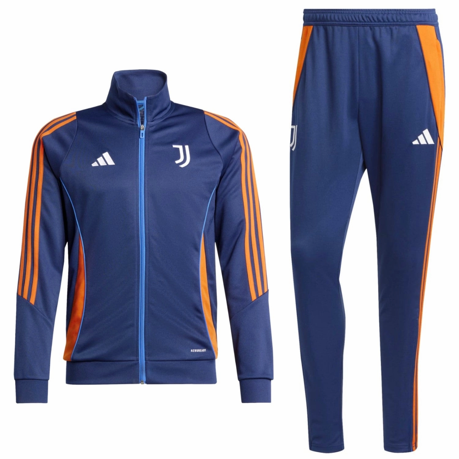 Juventus navy training bench Soccer tracksuit 2024/25 - Adidas buckle venue