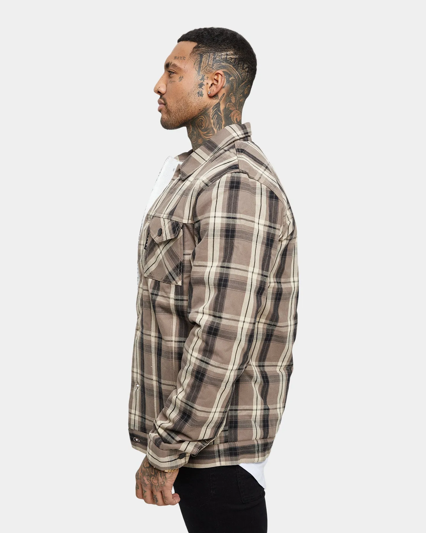 Saint Morta Prima Sherpa Jacket Brown Agree