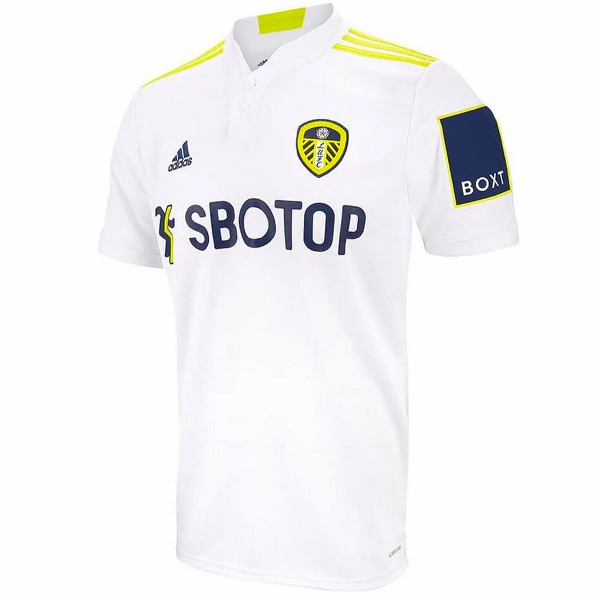 LowFriction Zipper Guards Leeds United FC Home soccer jersey 2021/22 - Adidas