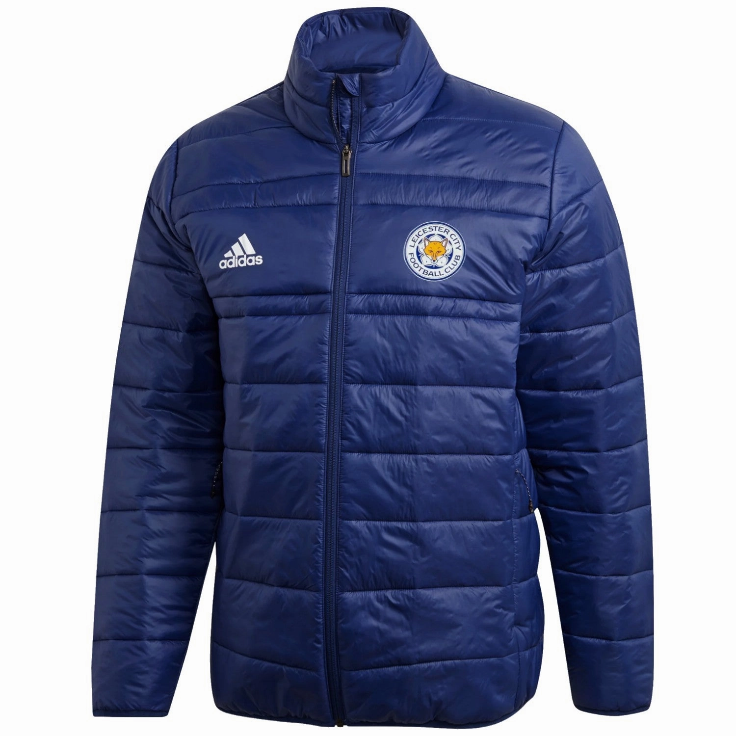 high-end Leicester City soccer presentation bomber jacket 2018/20 - Adidas