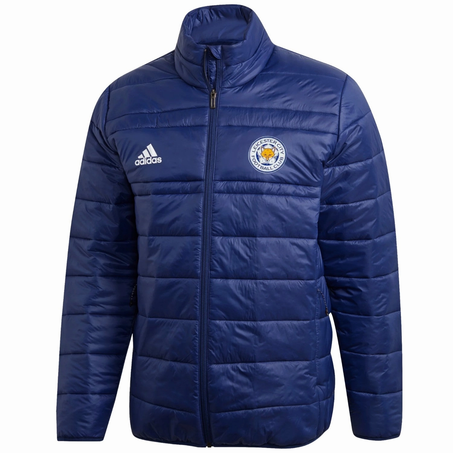 Seamless construction Durable Bonding Seams Leicester City soccer presentation bomber jacket 2018/20 - Adidas