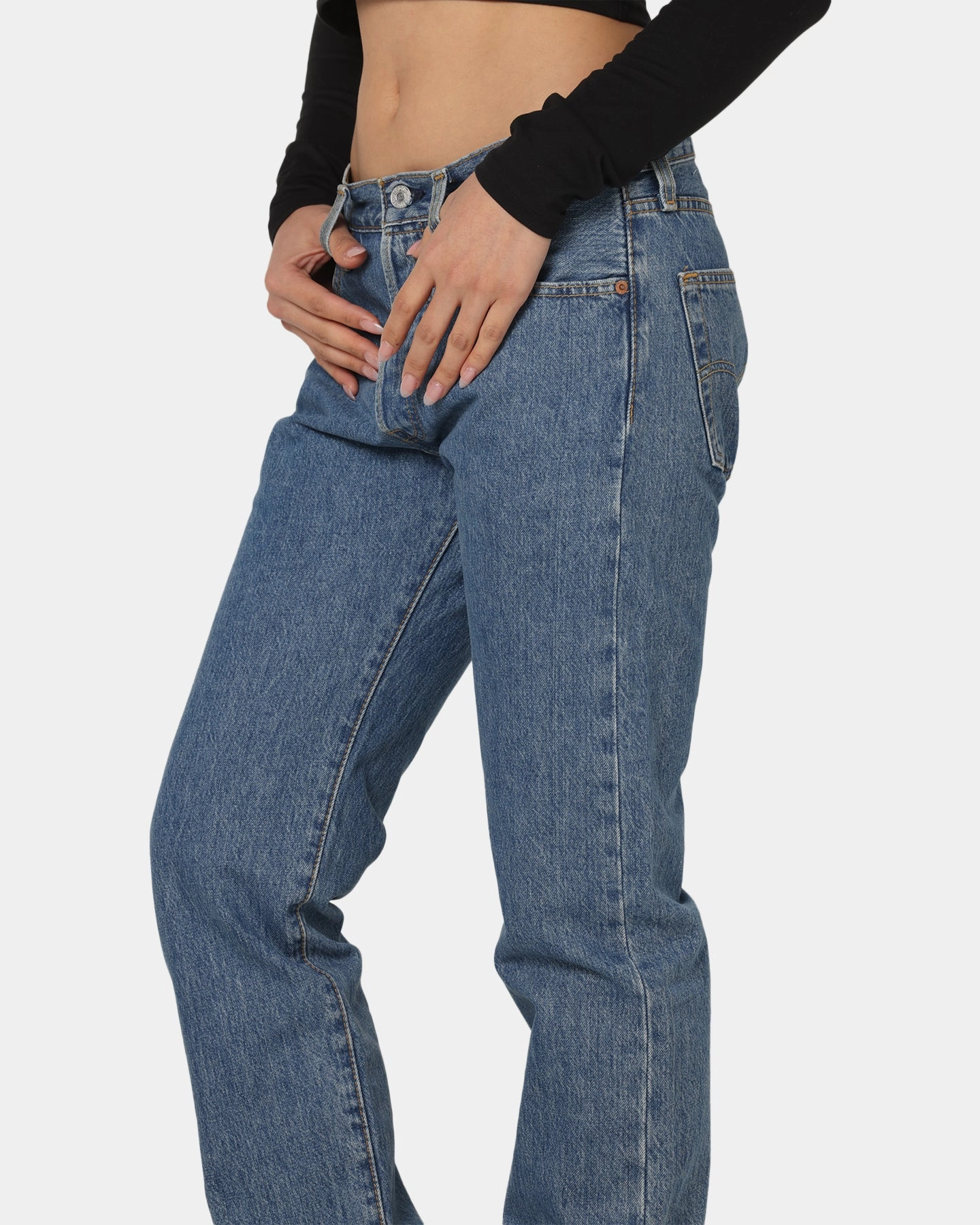 Levi Strauss And Co 501? Original Jeans Stone Wash Effortless casual