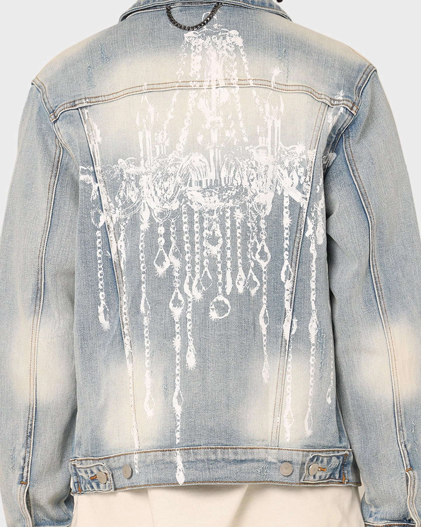 Lifted Anchors Manhattan Denim Jacket Blue Warm Outer Layer