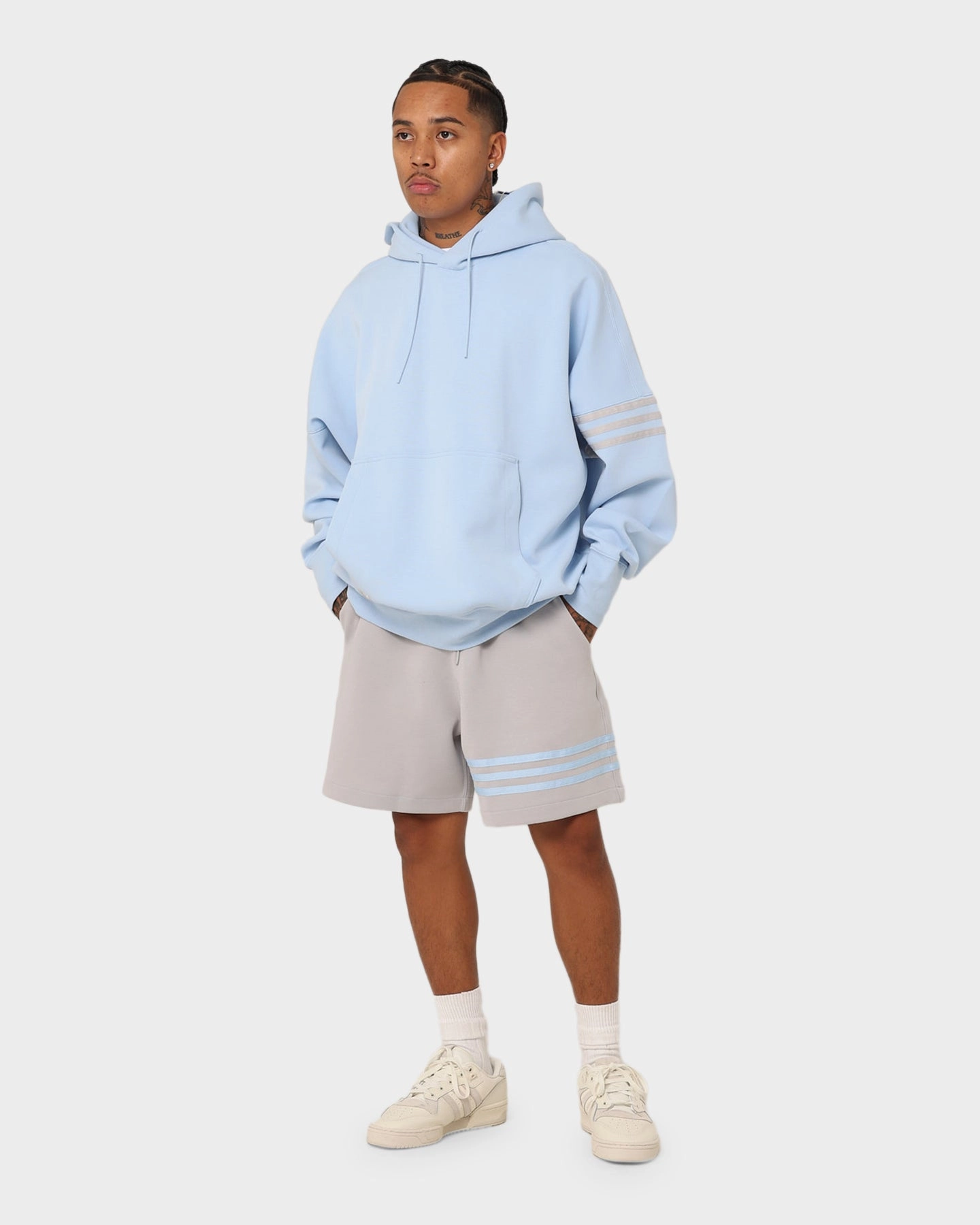 Adidas New C Shorts Grey Two Simple Vibe