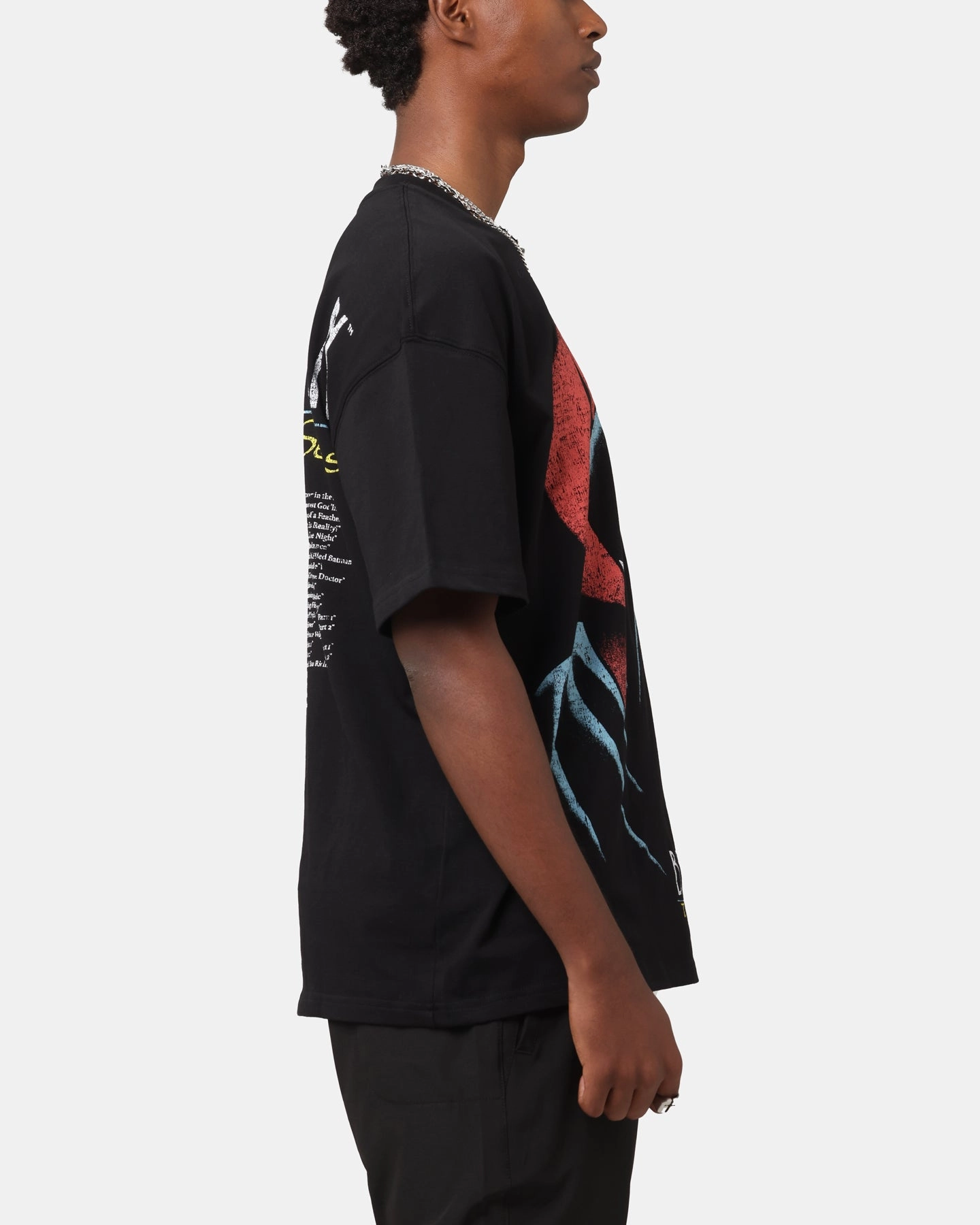 BreathableFabric American Thrift X DC 1993 Batman Vintage T-Shirt Black