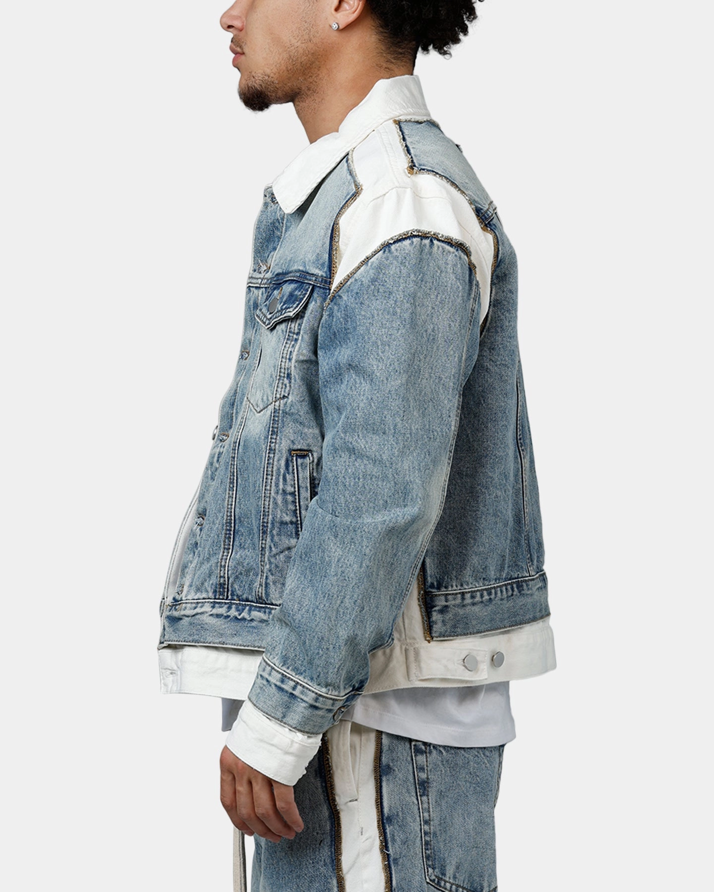 Beret MNML Border GN8 Jacket Blue/White