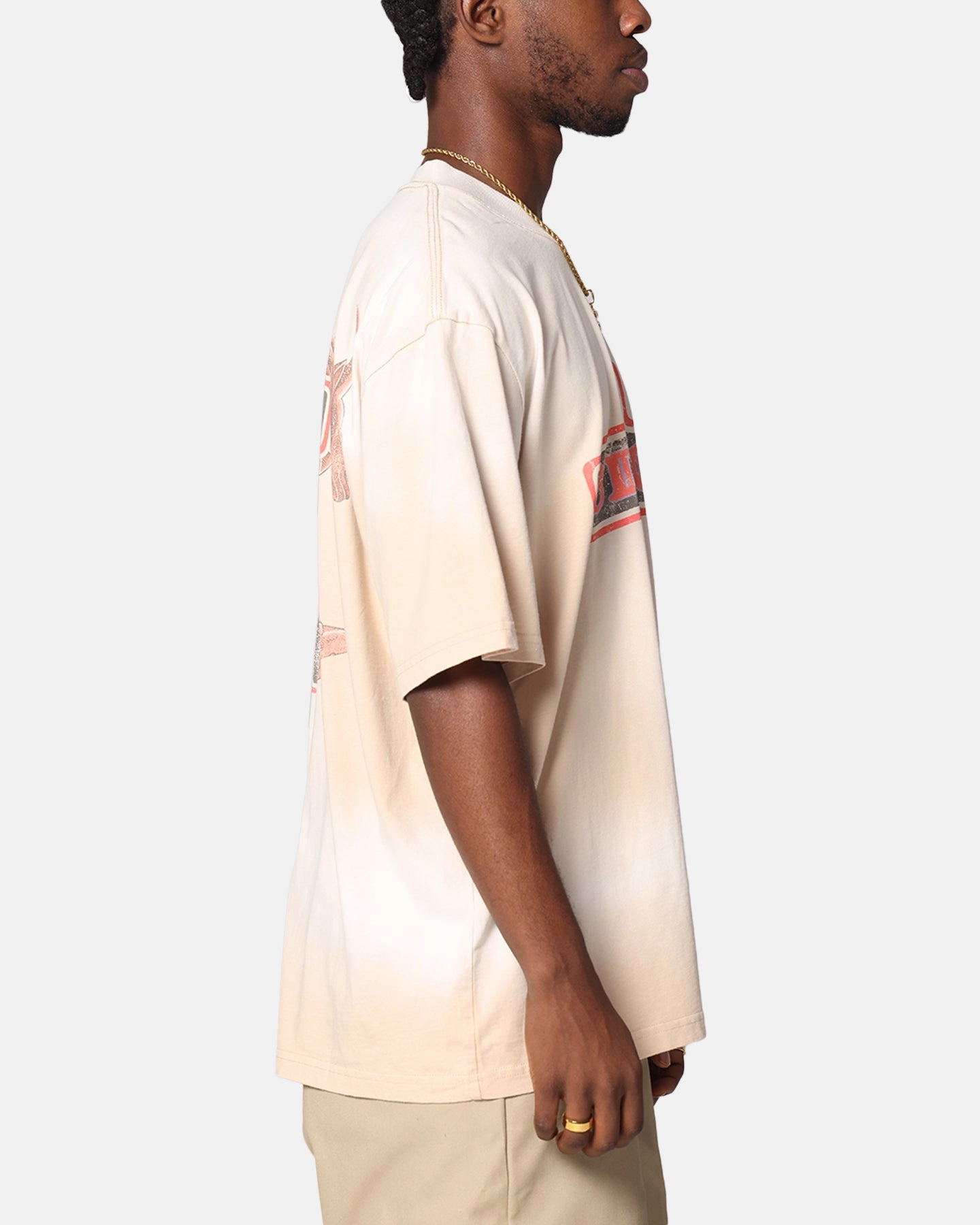 Street Trendy Black Sabbath The Cross Vintage T-Shirt Sand