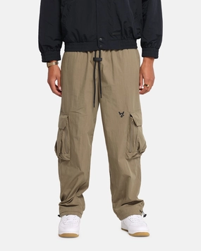 Double Stitched Flexible Knees The Anti Order Anti Miltary Cargo Joggers Dark Taupe