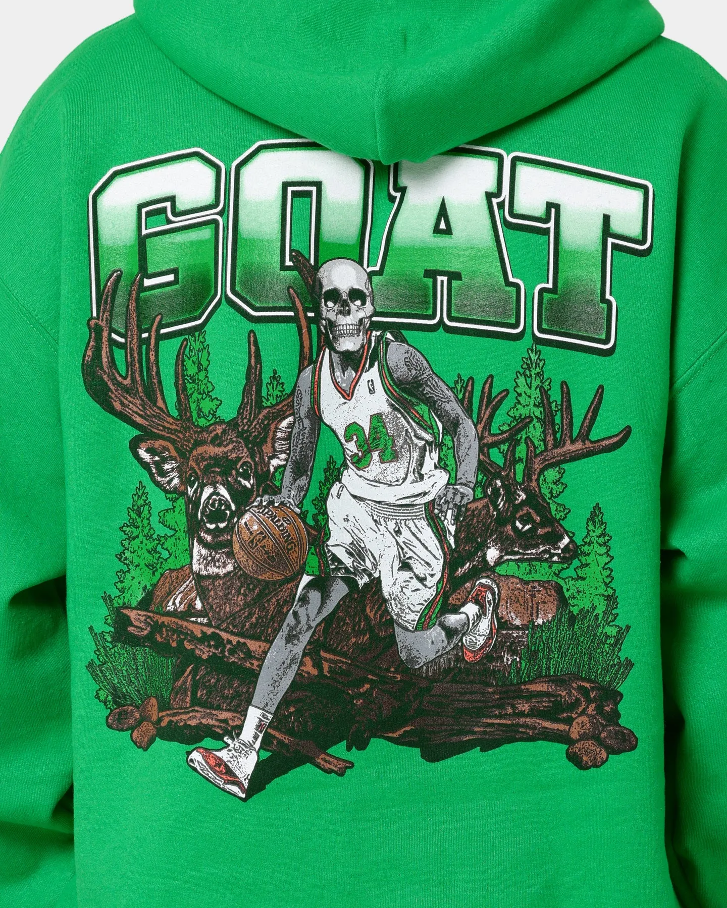 Goat Crew Buck Hunter Hoodie Black Thermal Reflective Lining college