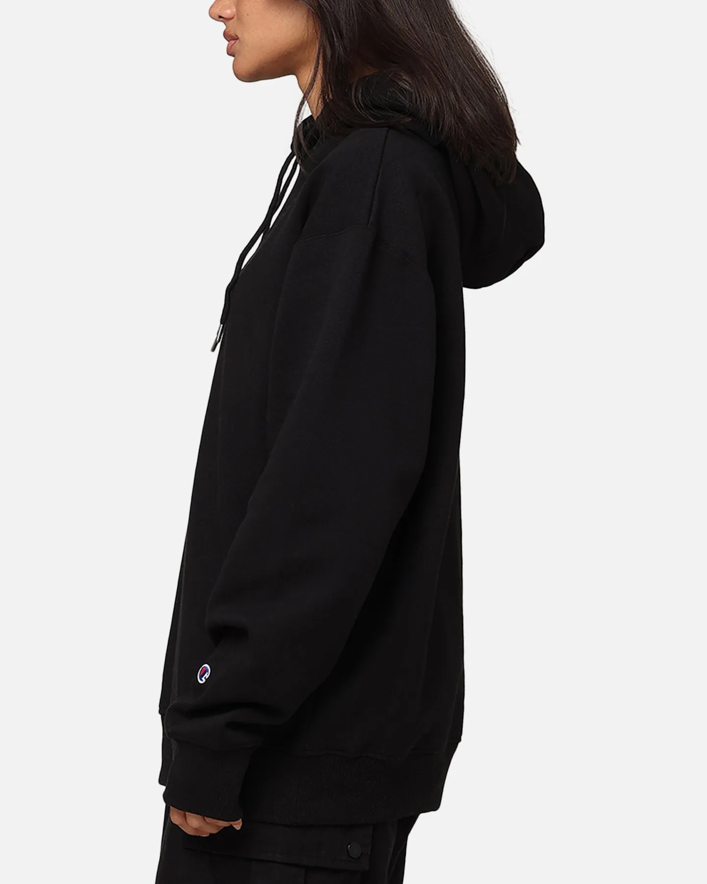 Champion Rochester Base Hoodie Black ReversibleStyle