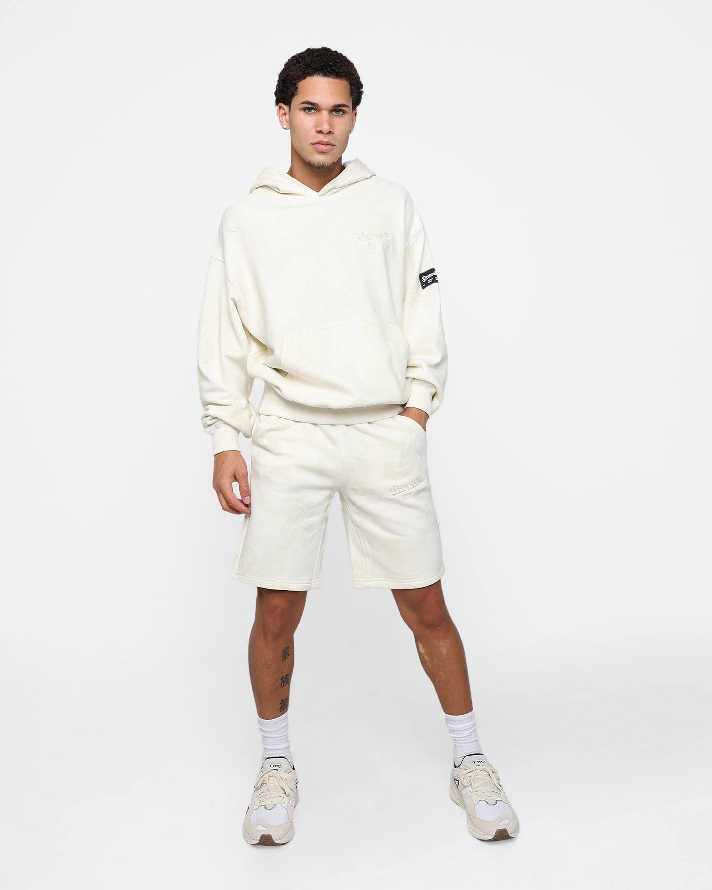 Dreamville Records Sweatshorts Cream hikers Beach Vibes