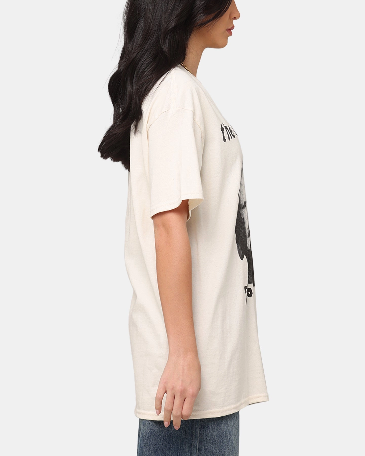 Soft Breathable OdorResistant Fabric The Cranberries Zombie Vintage T-Shirt Off White