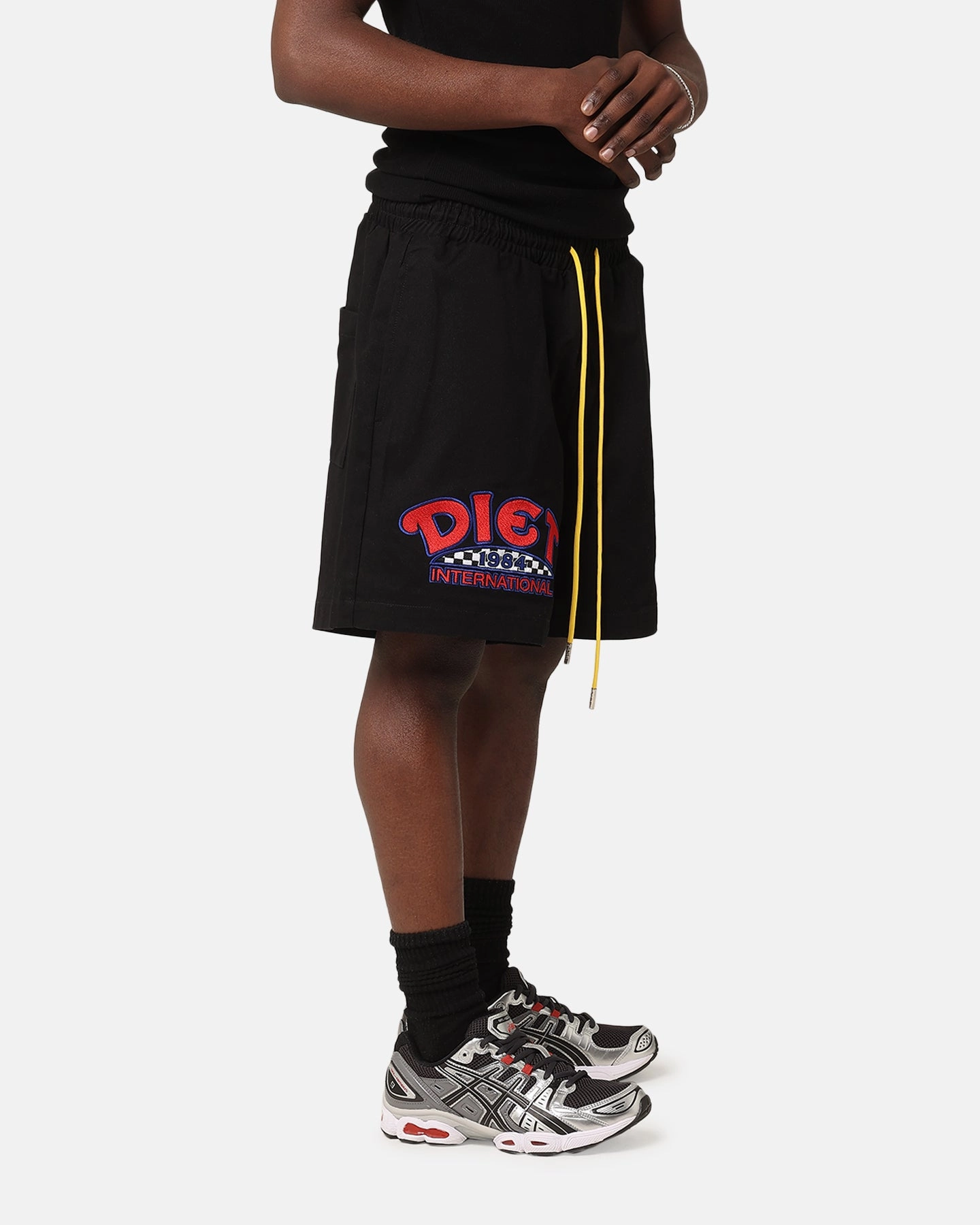 Travel Fit Diet Starts Monday '84 International Shorts Black
