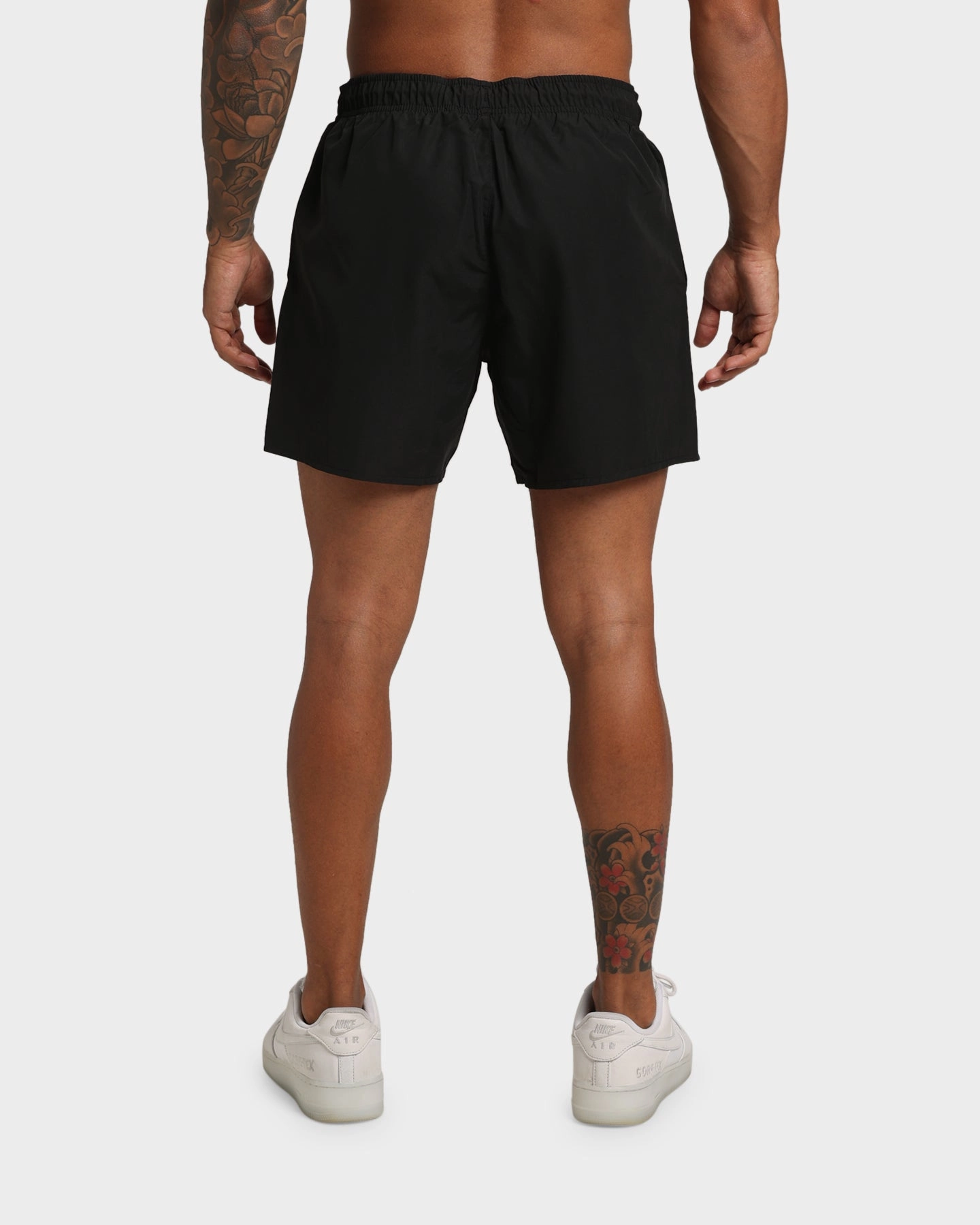 Temperature Regulating Fibers Chic Comfort Lacoste Block Colour Swim Shorts Black/Navy Blue
