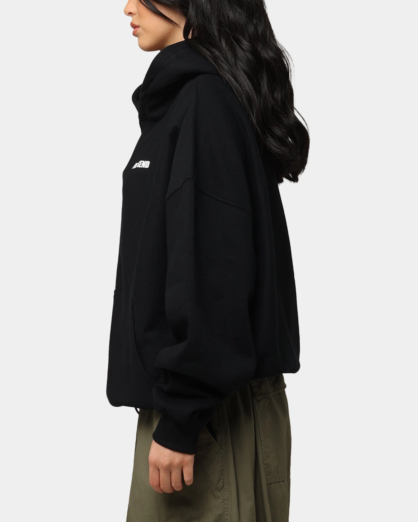 Soft Inner Lining Light Shell Full Send Full Send Premium Hoodie Black