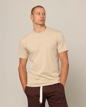 Comfort Fit Light Fit Wear Carr?? Blanc Form T-Shirt Stone