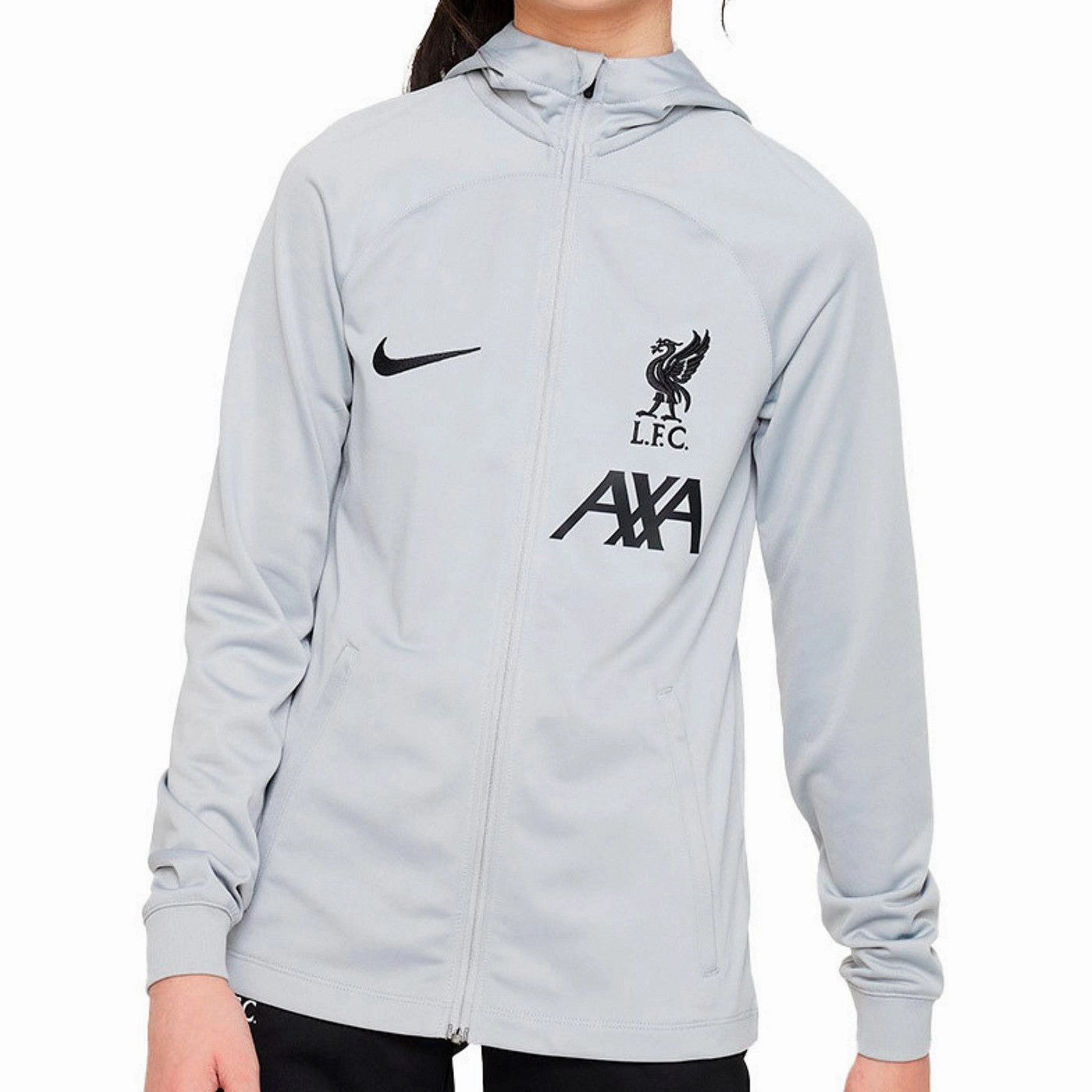 Kids - Liverpool hooded presentation Soccer tracksuit 2023/24 - Nike Journey