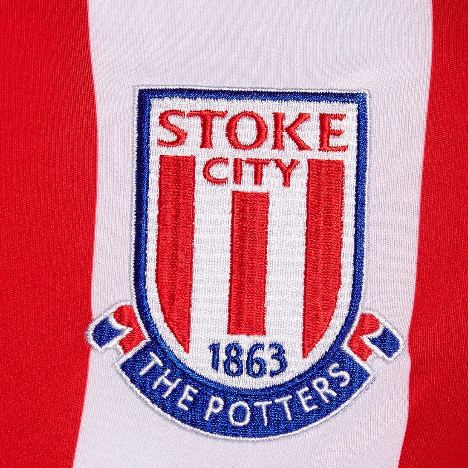 Comfort Wear Training Gear Stoke City FC Home soccer jersey 2019/20 - Macron